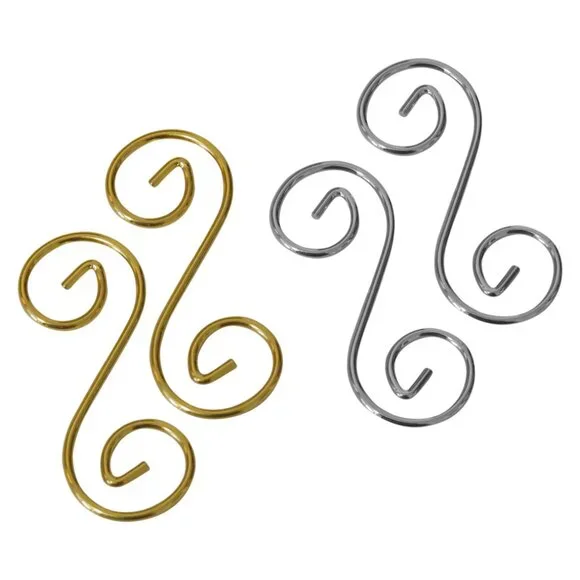 Necklace Extender -4pcs- Jewelry S Hook Chain Adaptor Bracelet Gold/Silvertone - Picture 4 of 5